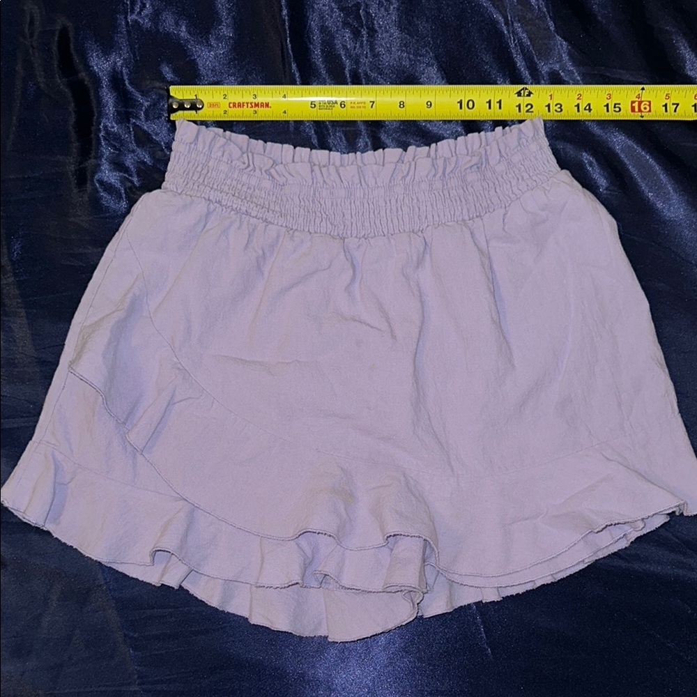 Women's Ruffled Skort in violet